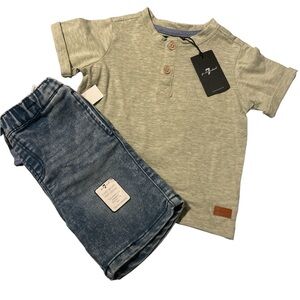 7 For All Mankind Boys Matching Set